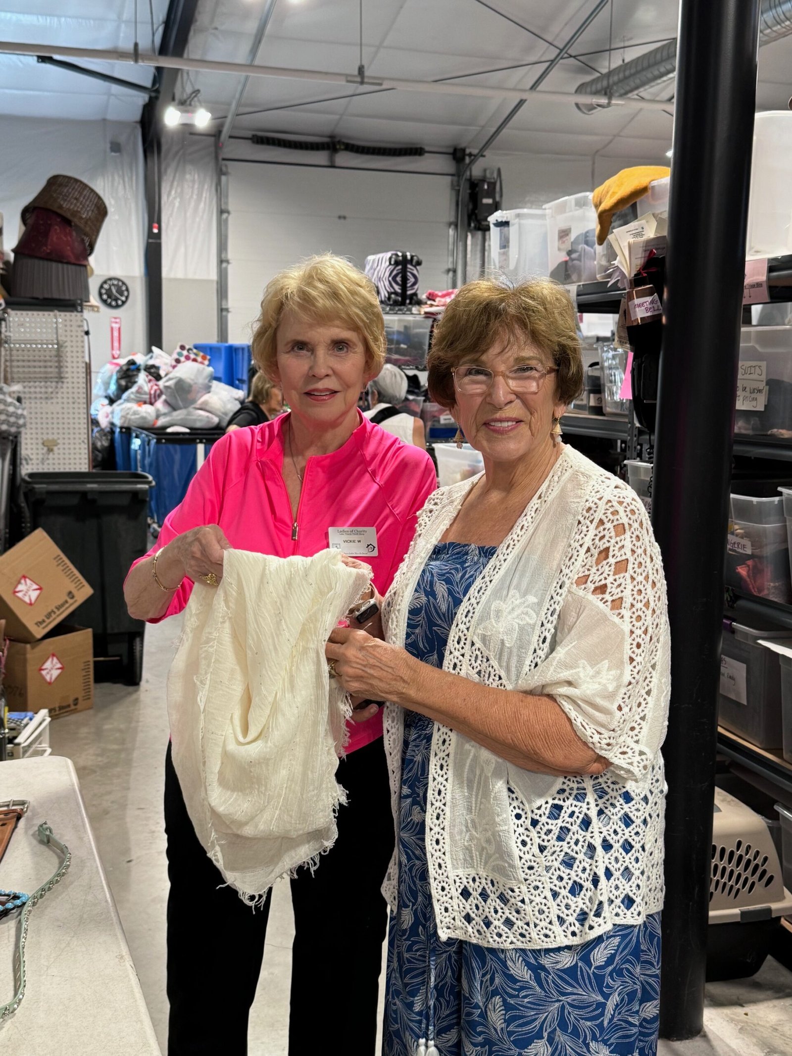 Sorting donations